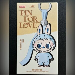 Authentic POP MART ~ Pin For Love Series Vinyl Plush Pendant ~ D